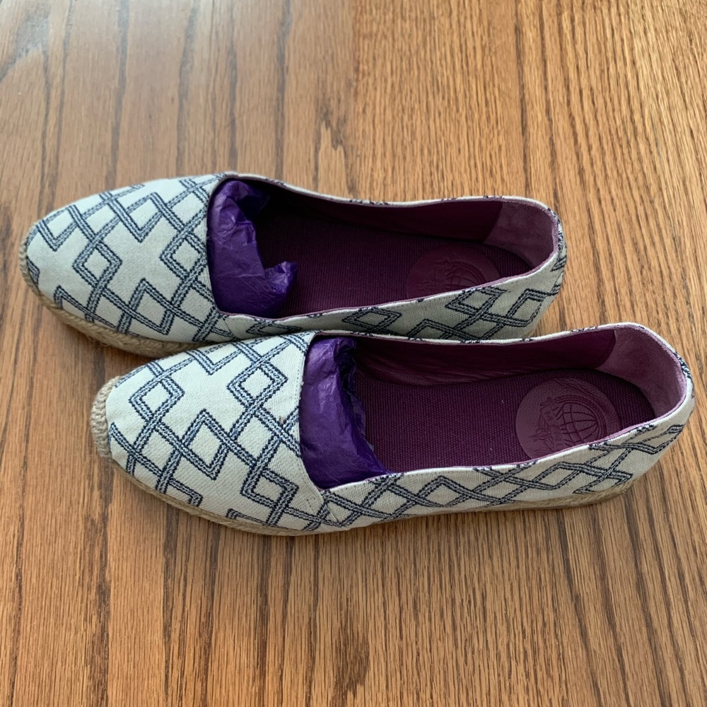 MYMU woven canvas espadrille